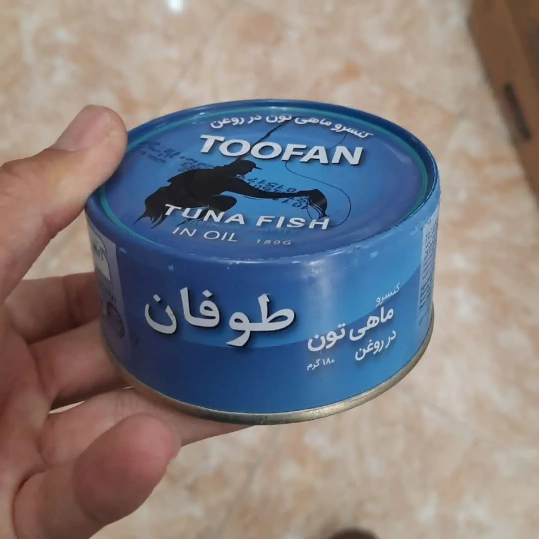 تن ماهی طوفان✅
