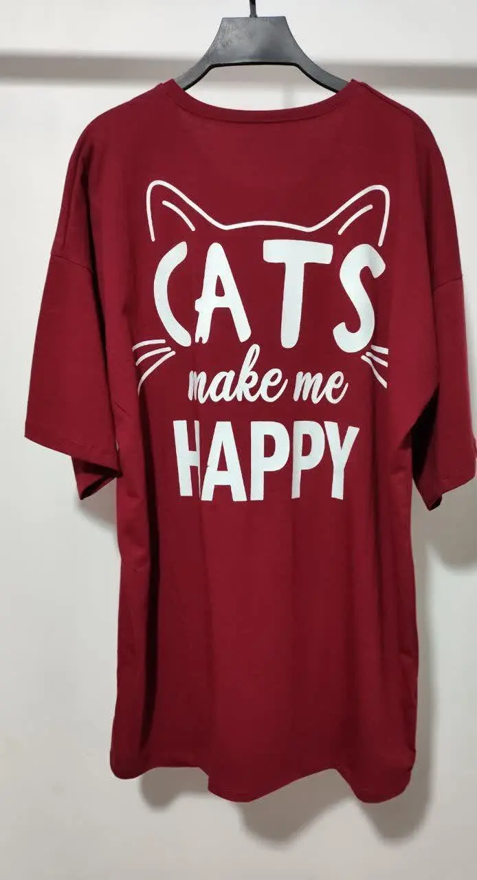 🍃 تیشرت لانگ پشت چاپ
