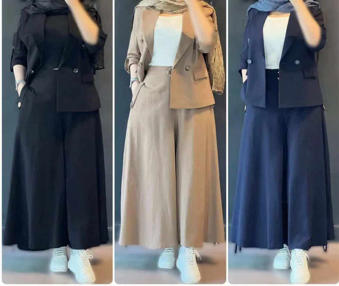 ❤️کت +شلوار +کمربند❤️