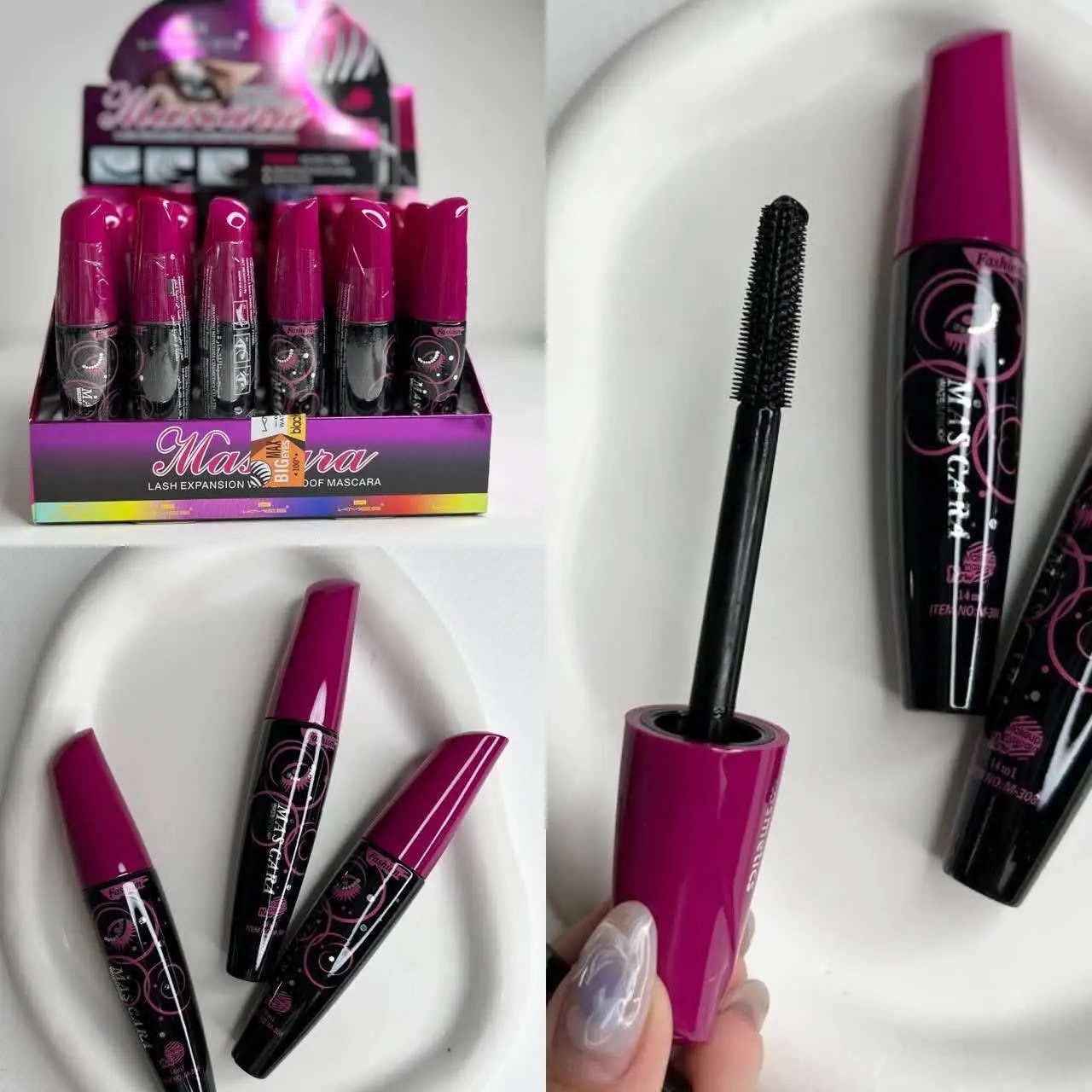 💚ریمل معروف درب صورتی
