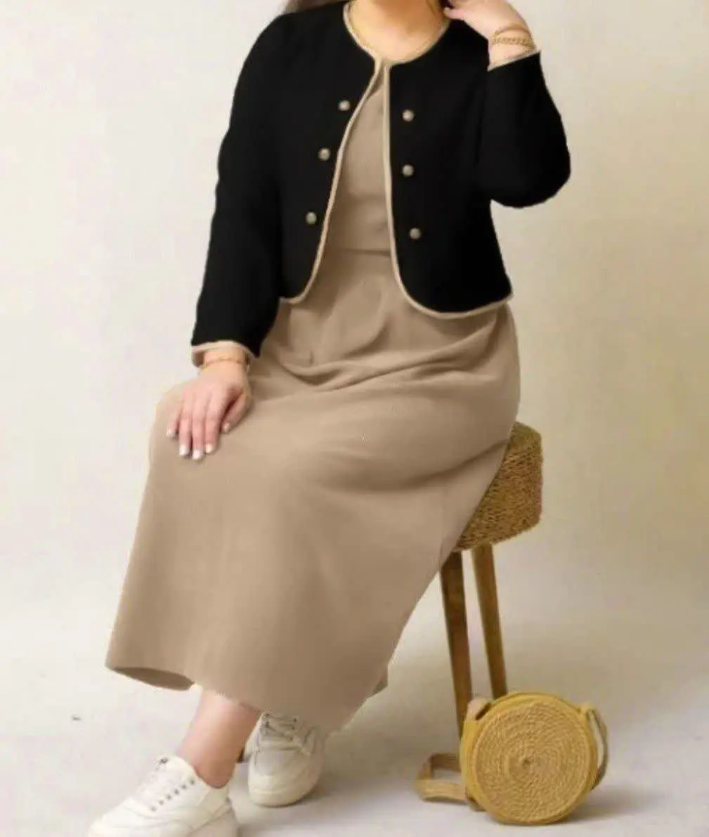 🌙نام: ست کت و سارافون آندیا
