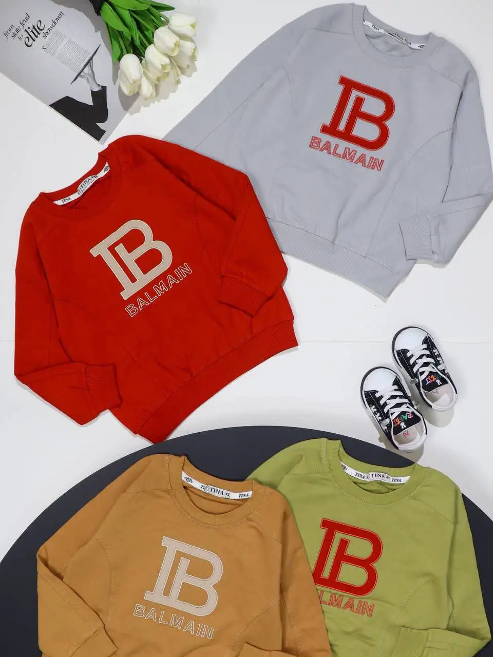 👕 بلوز تک گلدوزی پسرانه 🌱