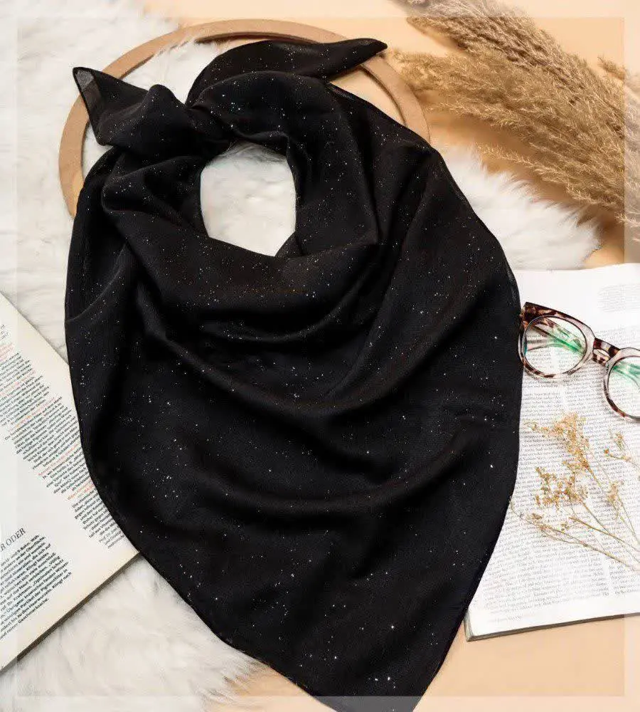 🌸روسری حریرکریشه اکلیلی