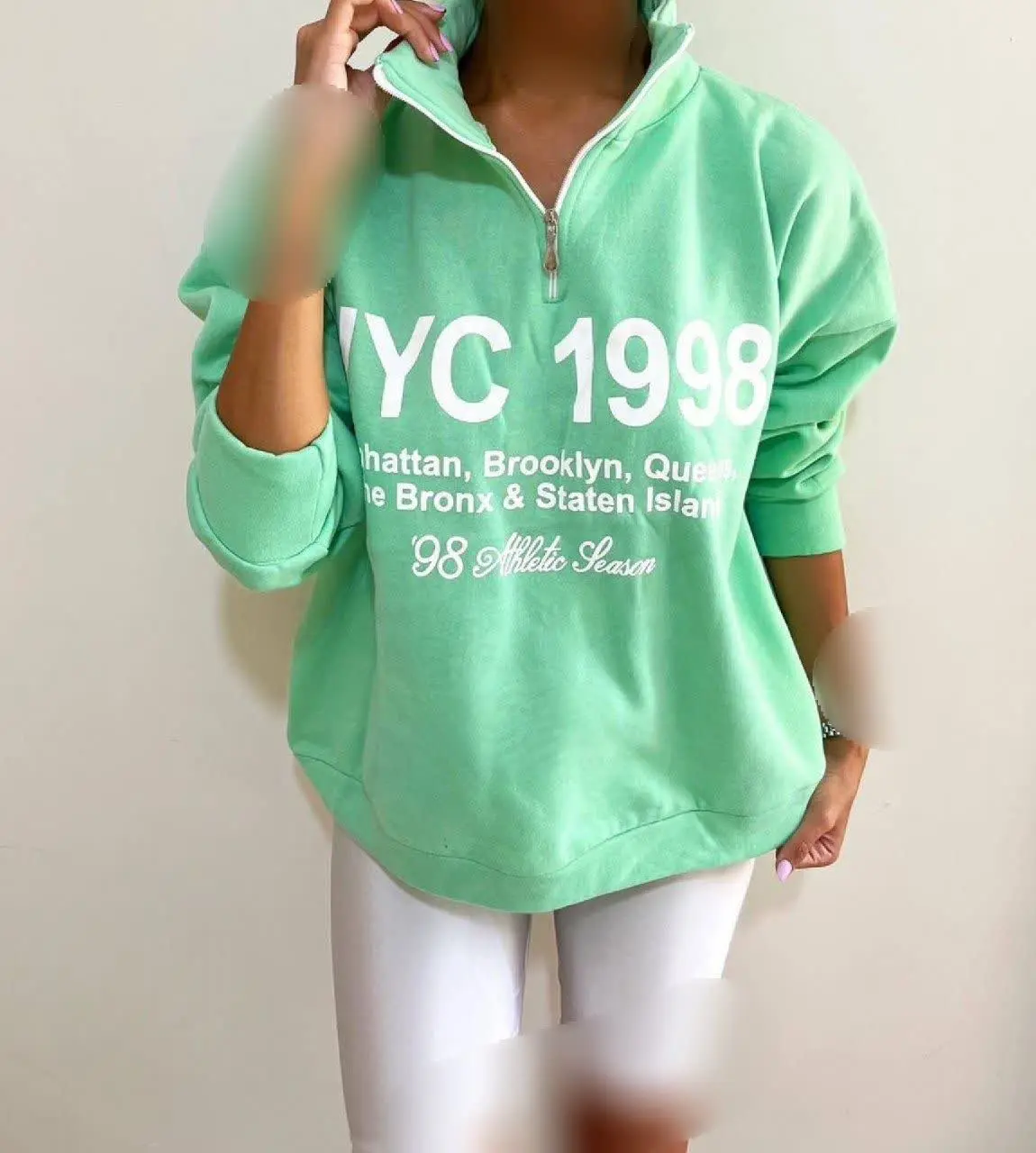 بلوز دورس نیم زیپ NYC ۱۹۹۸