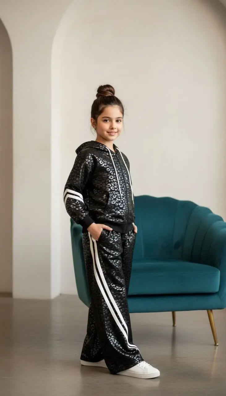 سویشرت شلوار سوییت پلنگی کا...