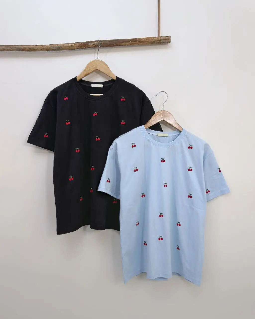 تیشرت تمام گلدوزی طرح چری
