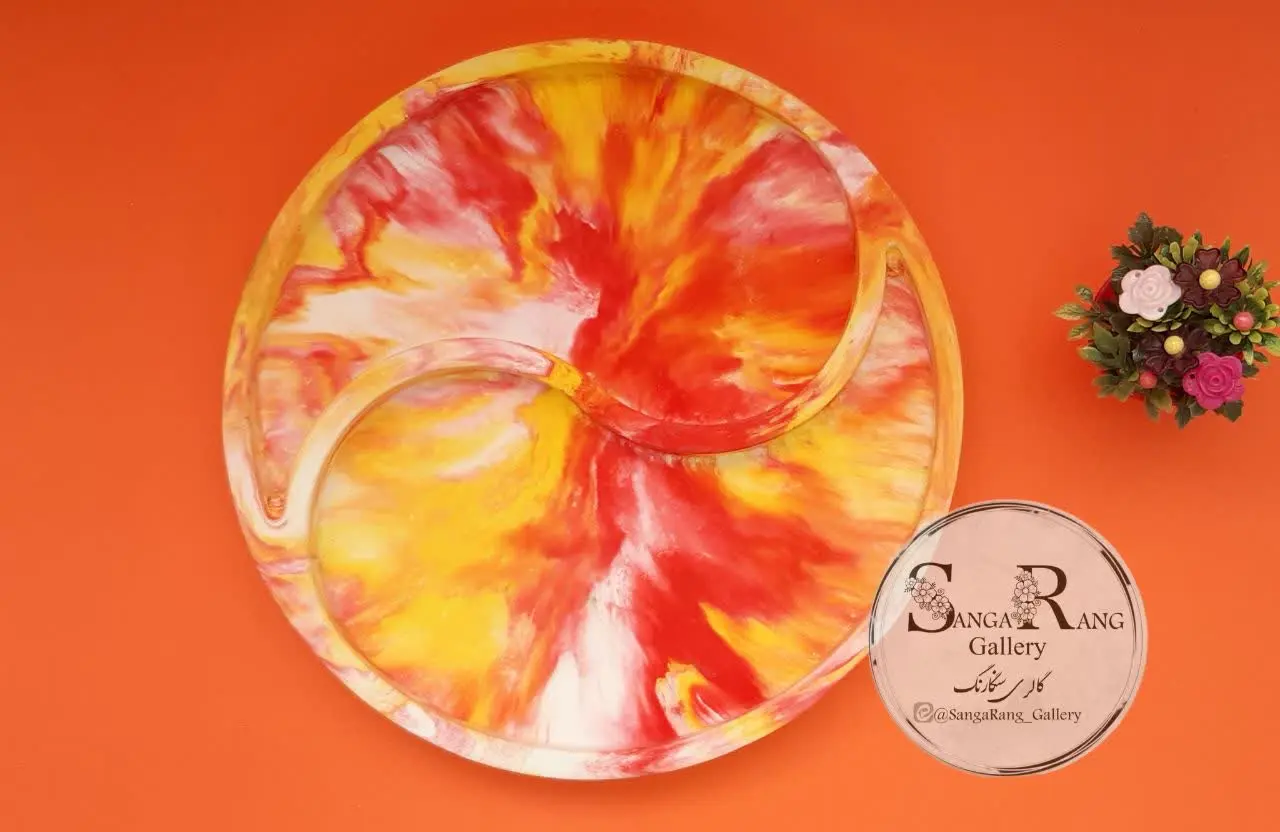 اردوخوری مدل بته جقه❤️🧡💛
