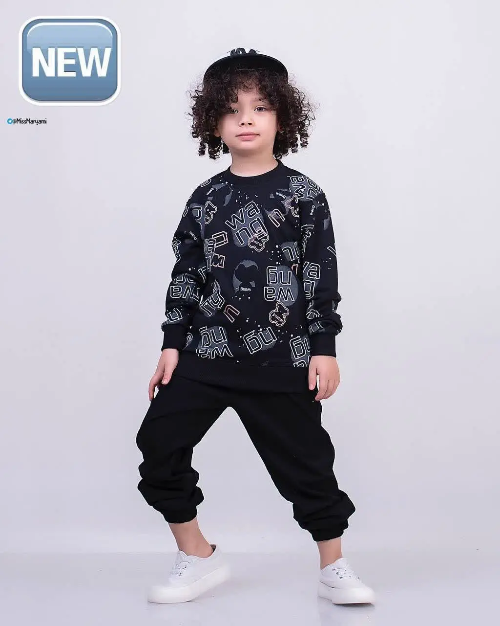 👫بلوز و شلوار پسرانه تمام چاپ WANG👫
