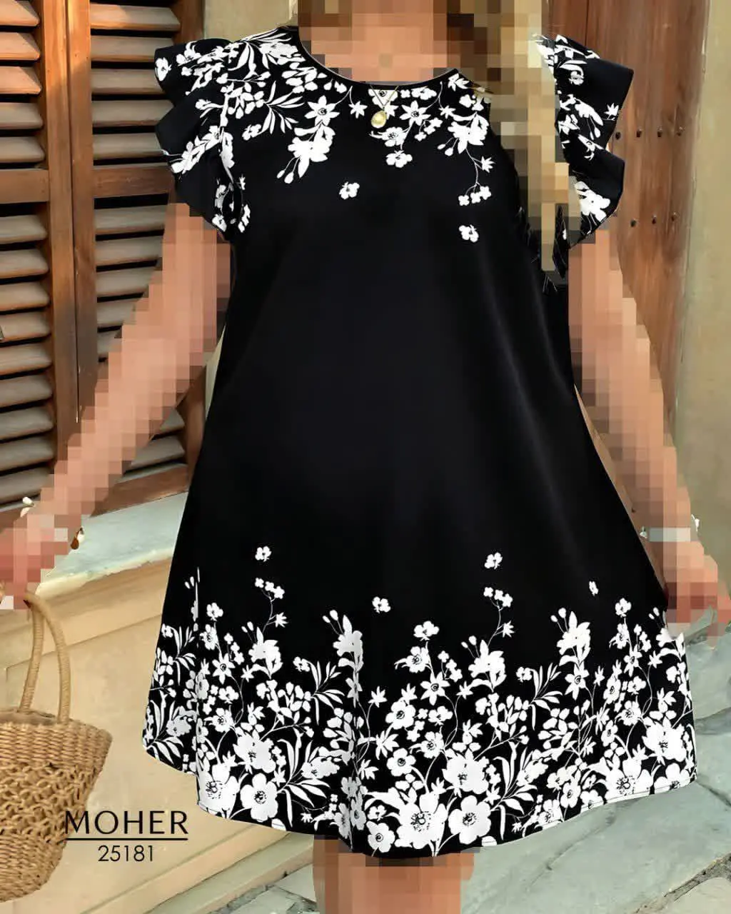 پیراهن مشکی سایز بزرگ