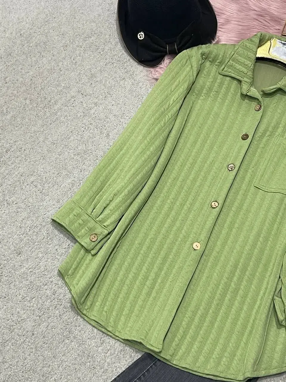 🛍نام مانتوپاییزه فیتیله ای🍂
