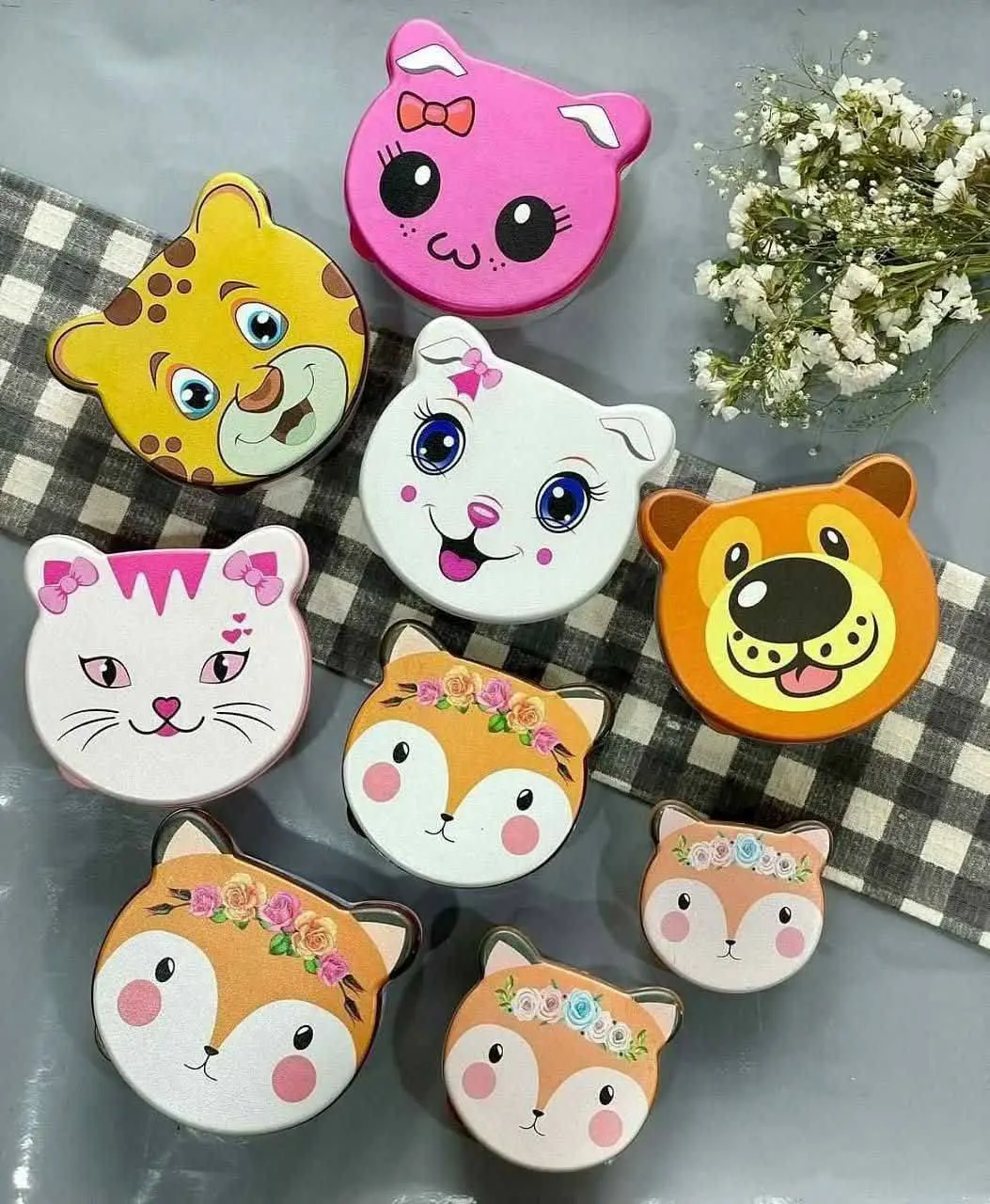 ظرف فریزری ۴ تکه حیوانات
