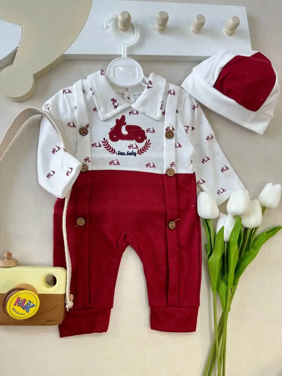 سرهمی طرح موتور نوزادی و کودک کد ۱۱۲۰۲۱ 
