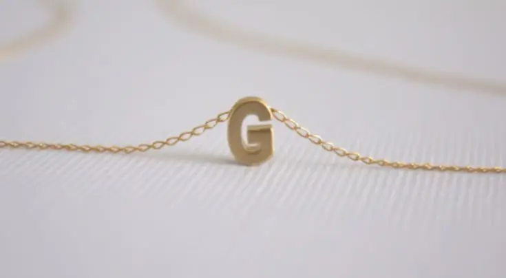 ✨•_ گردنبند حروف انگلیسی استیل _•✨
