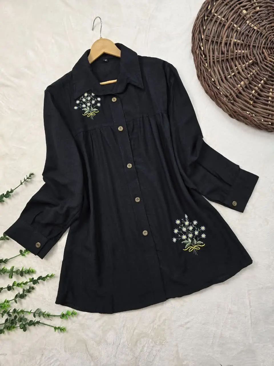 🌸 نام: شومیز بابونه ریز بابوس
