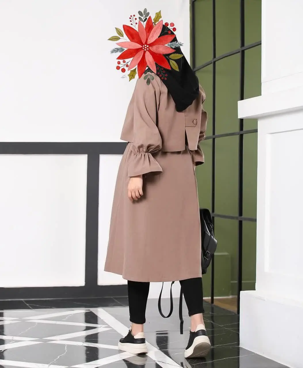 🪡 مدل: دو تیکه کت و سارافون 
