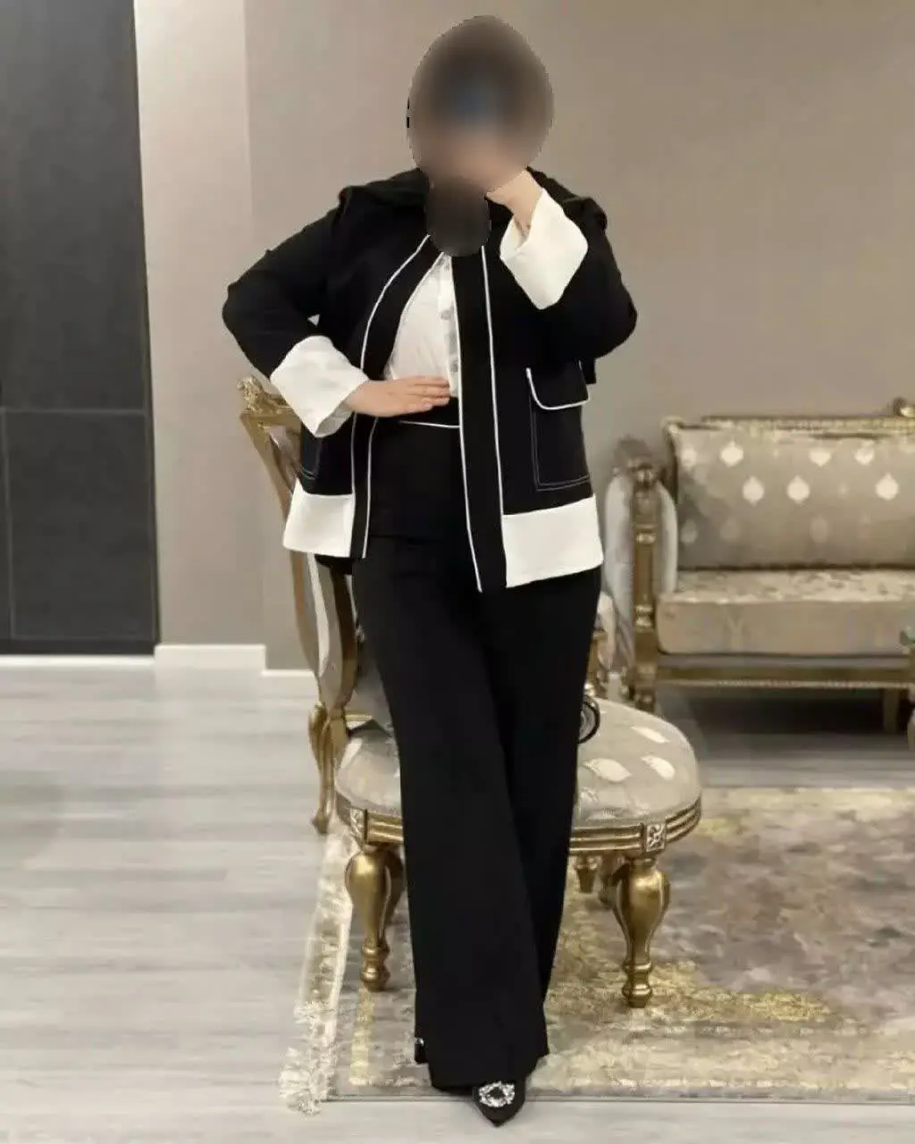 🌷نام: مانتو شلوار میشا
