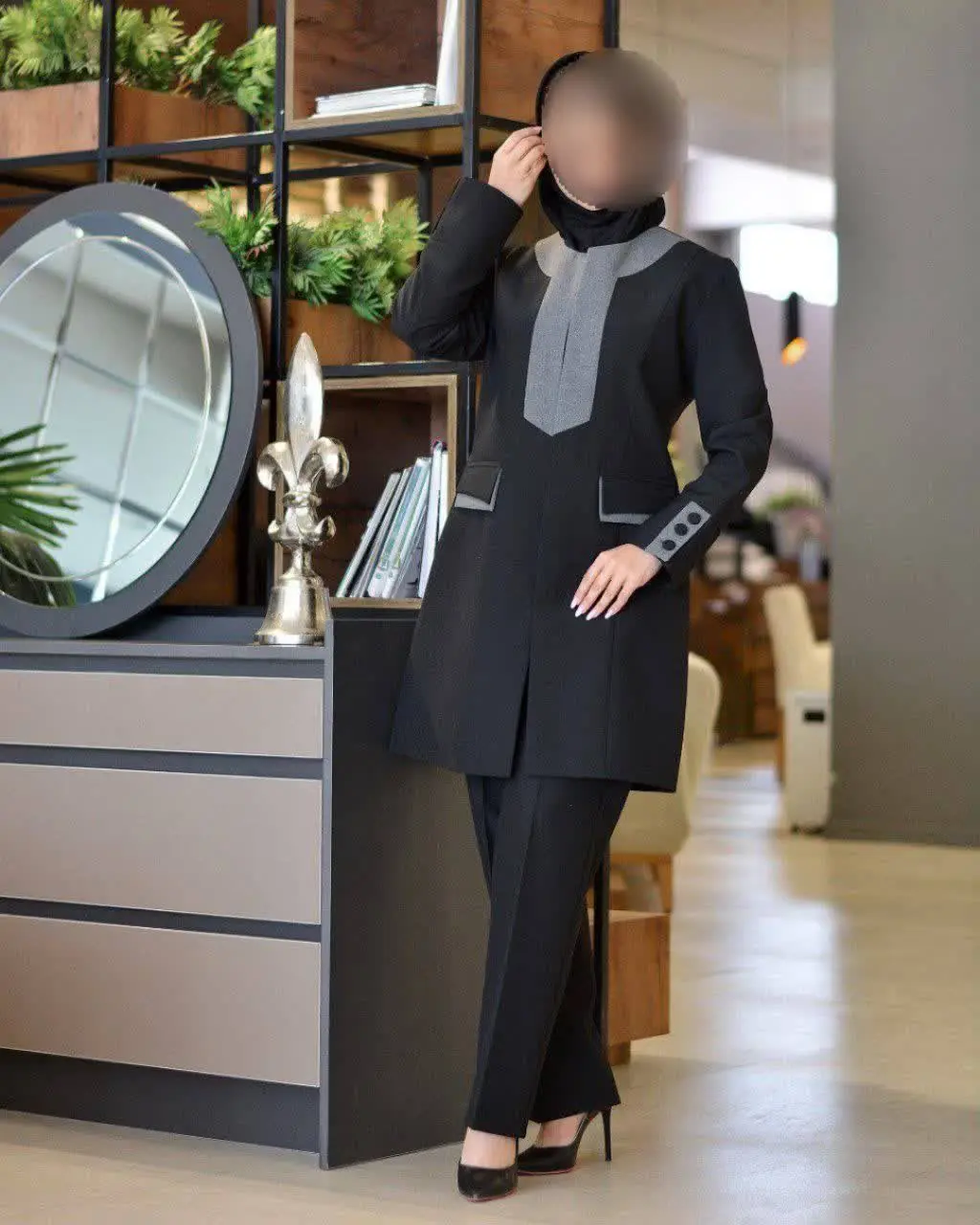 مانتو شلوار اداری زینا