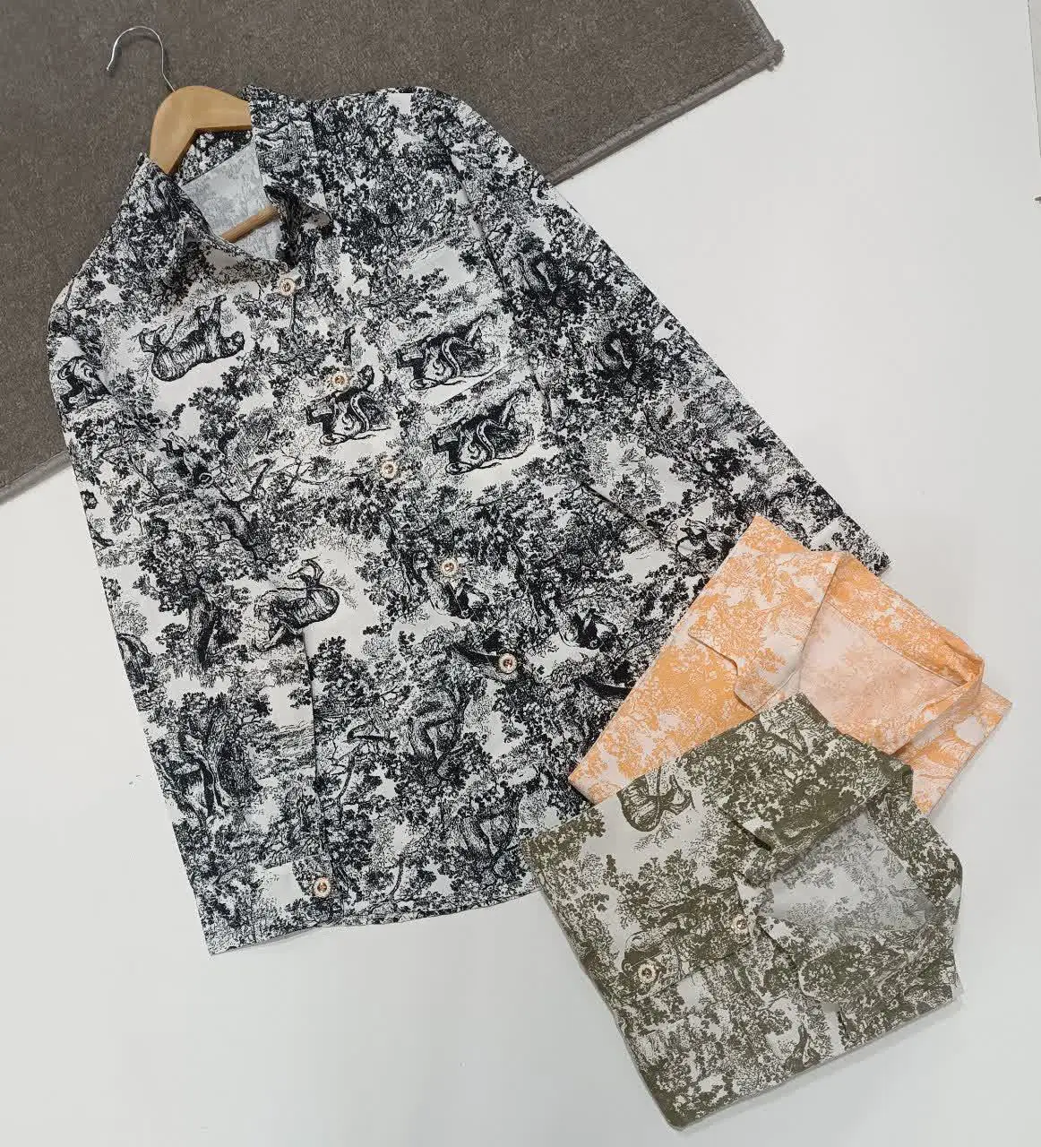 نوع محصول: مانتو آبرنگی😍😍😍 
