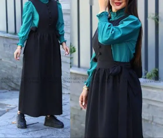 نام: #پیراهن دوتیکه مدل اطلس
