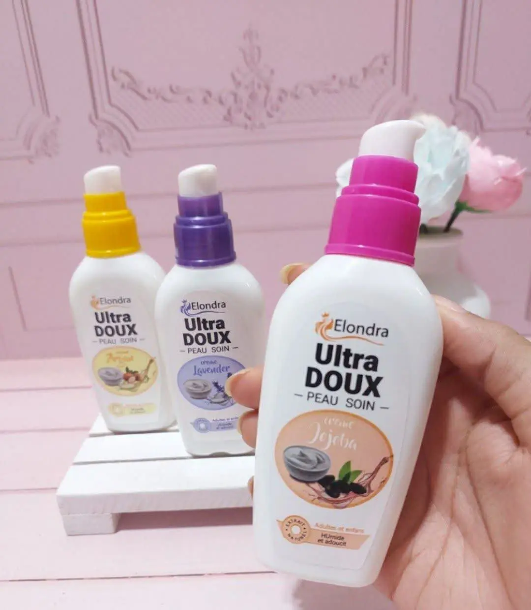 کرم مرطوب کننده پمپی الوندرا😍