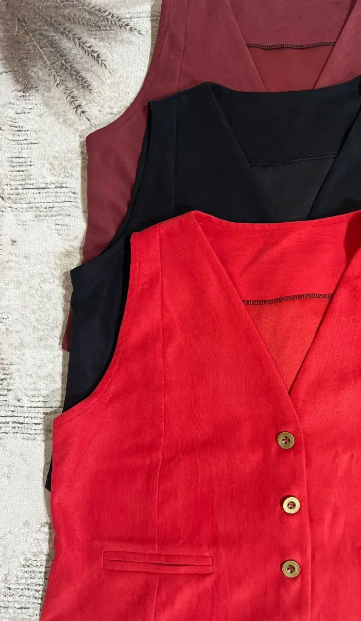 جلیقه‌ی تک مدل #کمند 
