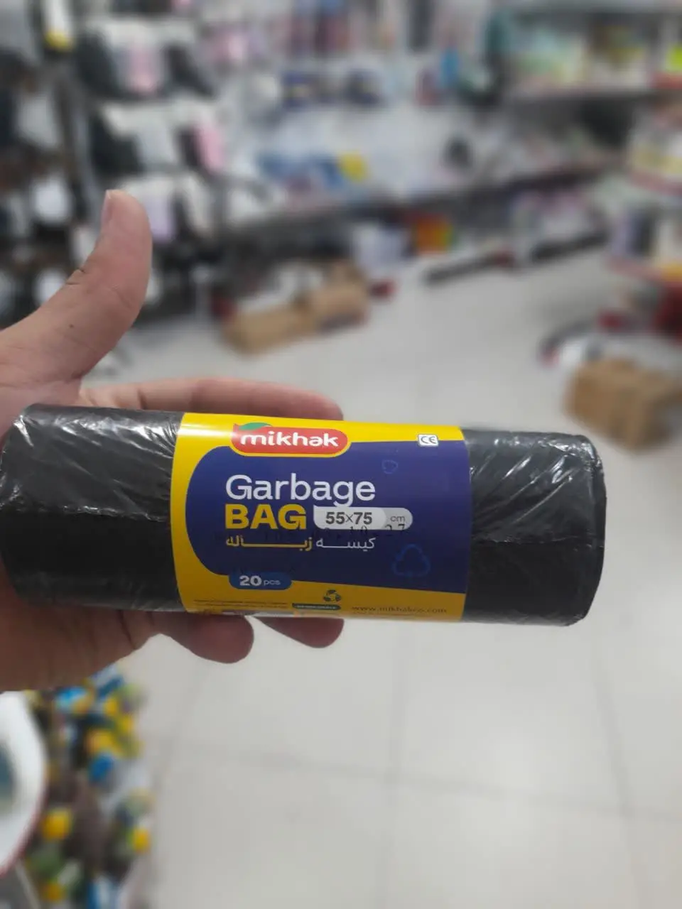 کیسه زباله رولی میخک