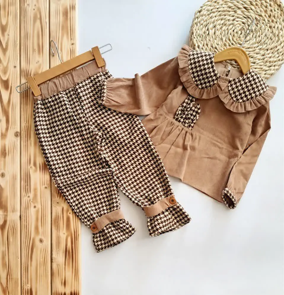 دوتکه 👈شامل شومیز و شلوار