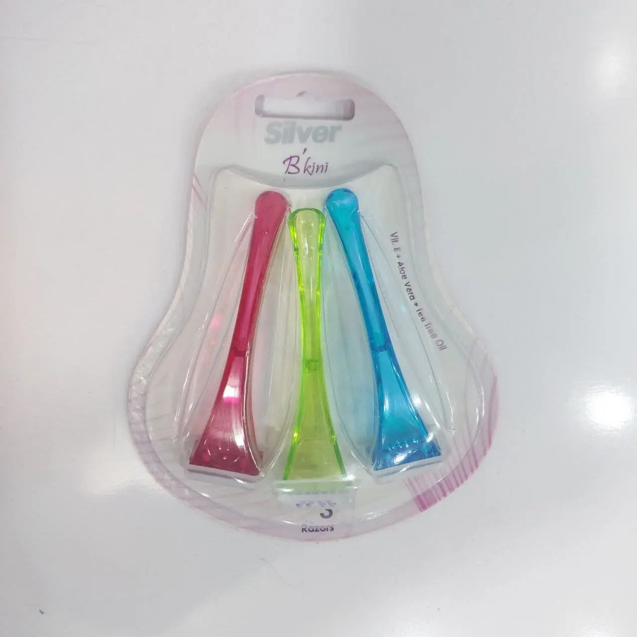 #ژیلت_سه_عددی_زنانه_سیلور (b'kini) 
