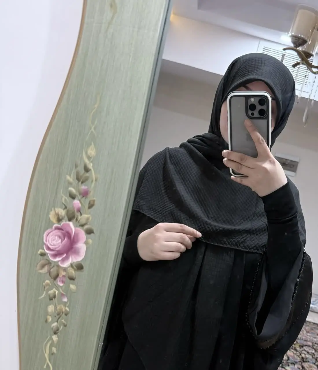 🔸روسری نخی پلیسه مربعی