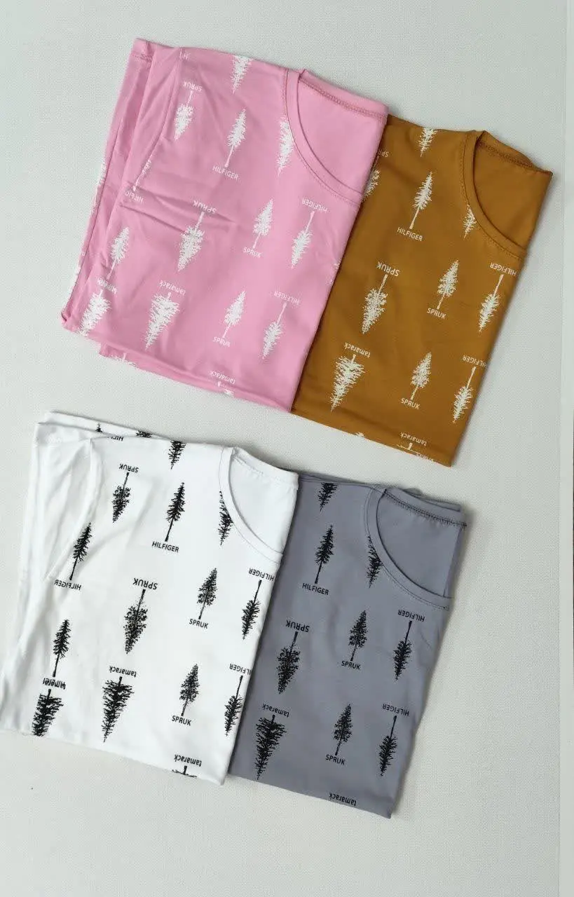 🍃تیشرت طرح کاج🌲🌲
