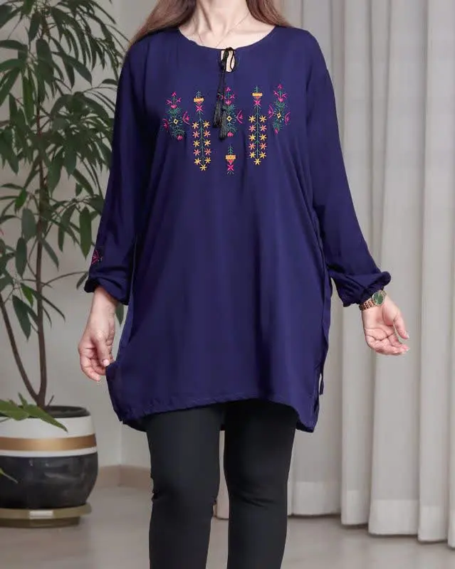 🧵🪡تونیک گلدوزی آی جان
