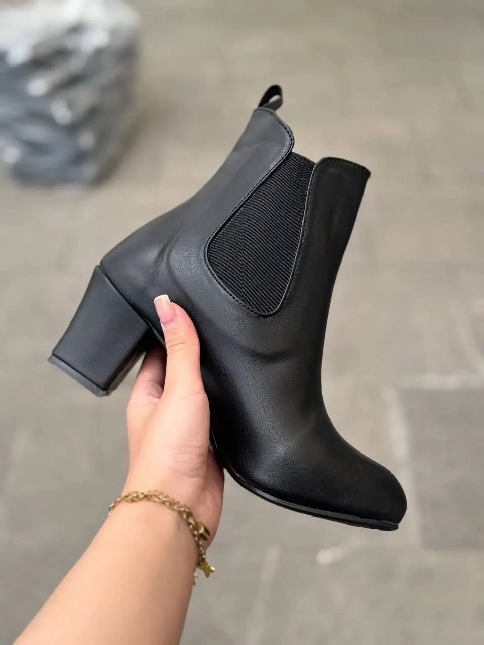 نیم بوت پاشنه دار جدیدمون