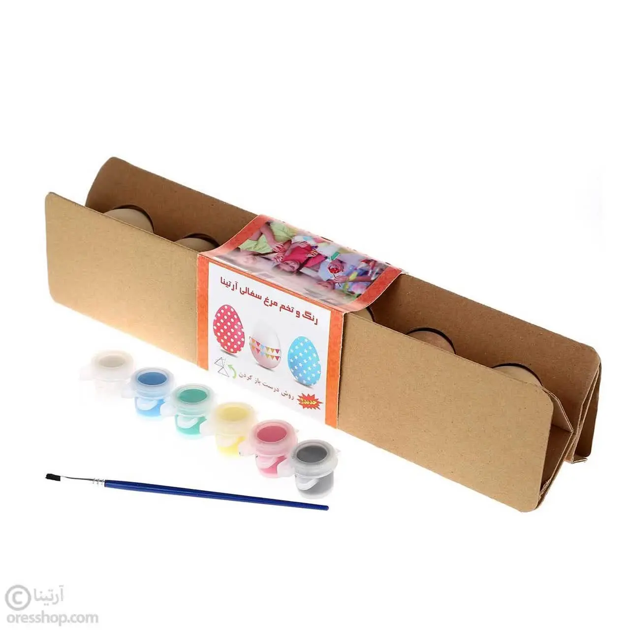 🔸 رنگ و تخم مرغ سفالی 🔸
