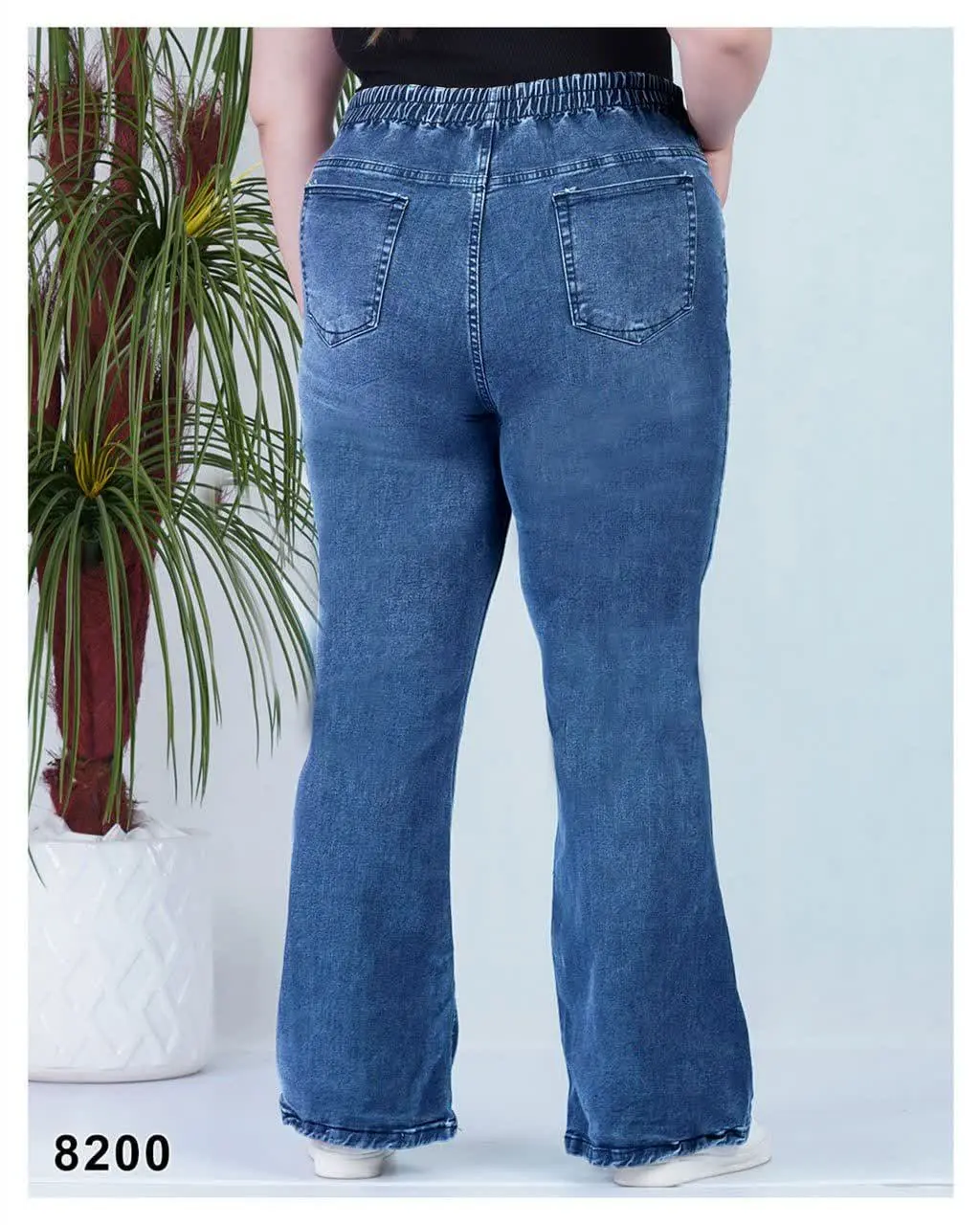 شلوار جین دمپا گشاد