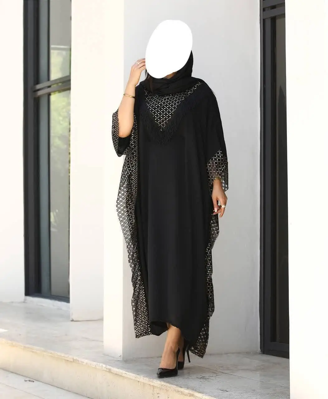 🌸 نام: مانتو عبا گیسو
