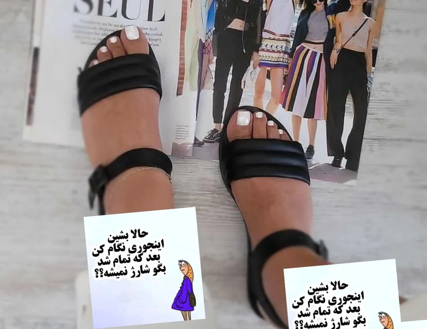 ⭕️صندل انگشتی حلقه‌ای، 
