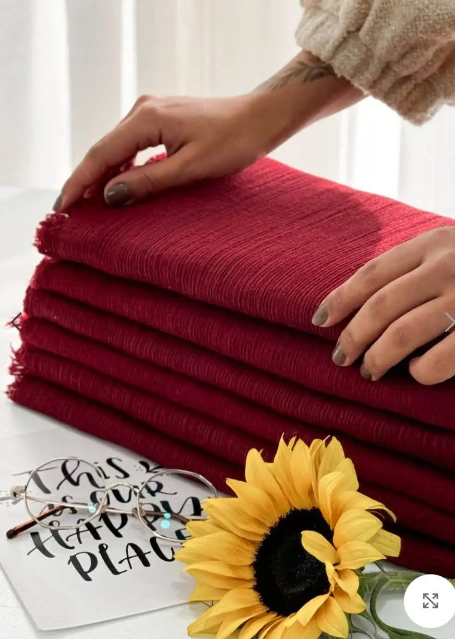 شال پلیسه ۴ طرف ریش
