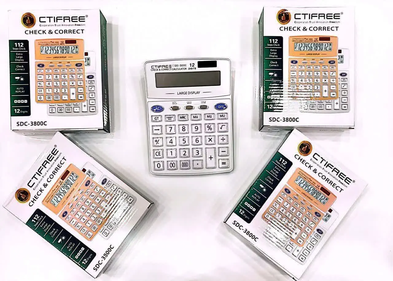ماشین حساب بزرگ CTIFREE کد ECO_۰۲۶
