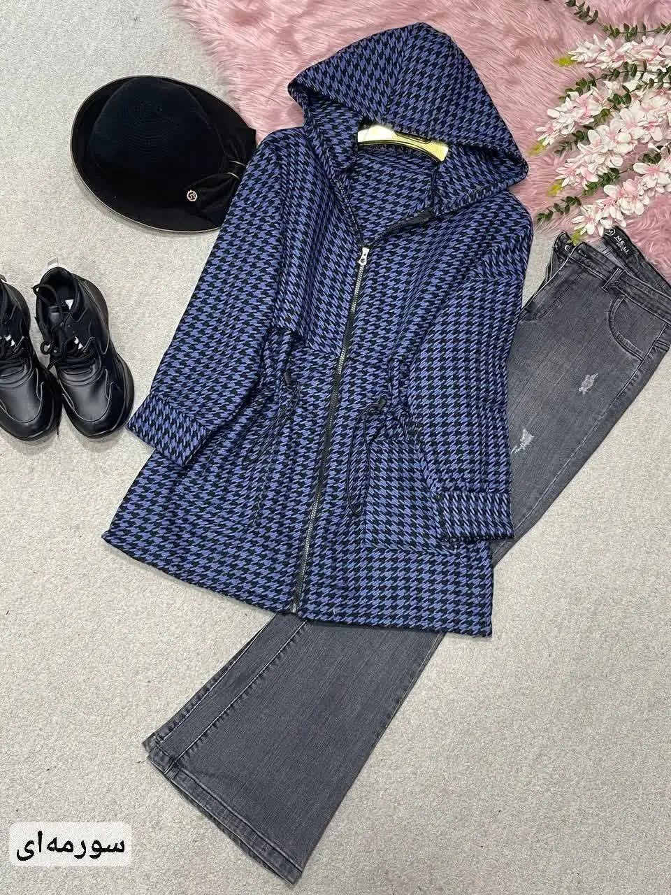 نام: مانتو پاییزه کلاهدار
