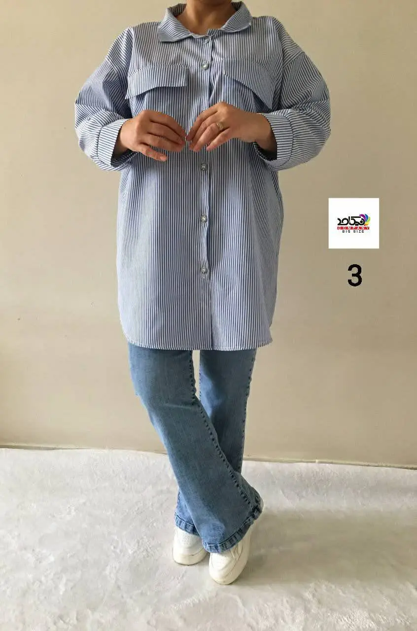 🛍 🆕️ 🍀 مانتو بیگ سایز تترون...