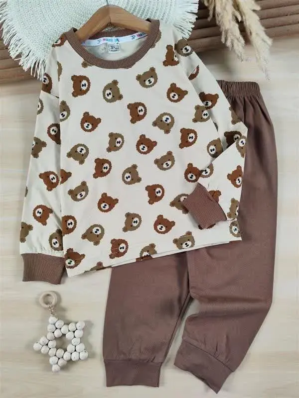 ست بلوز شلوار تدی مینیمال