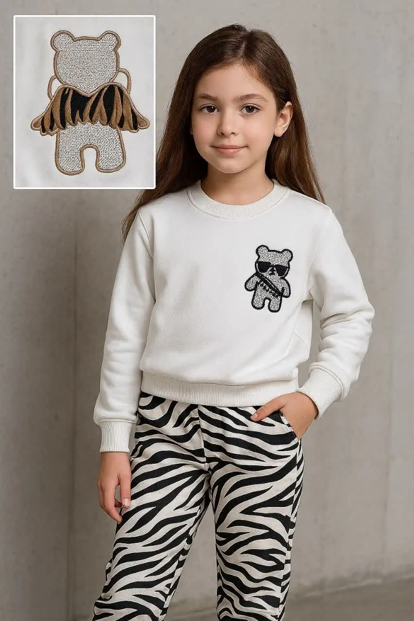 کراپ شلوار خرس بالدار نگین...