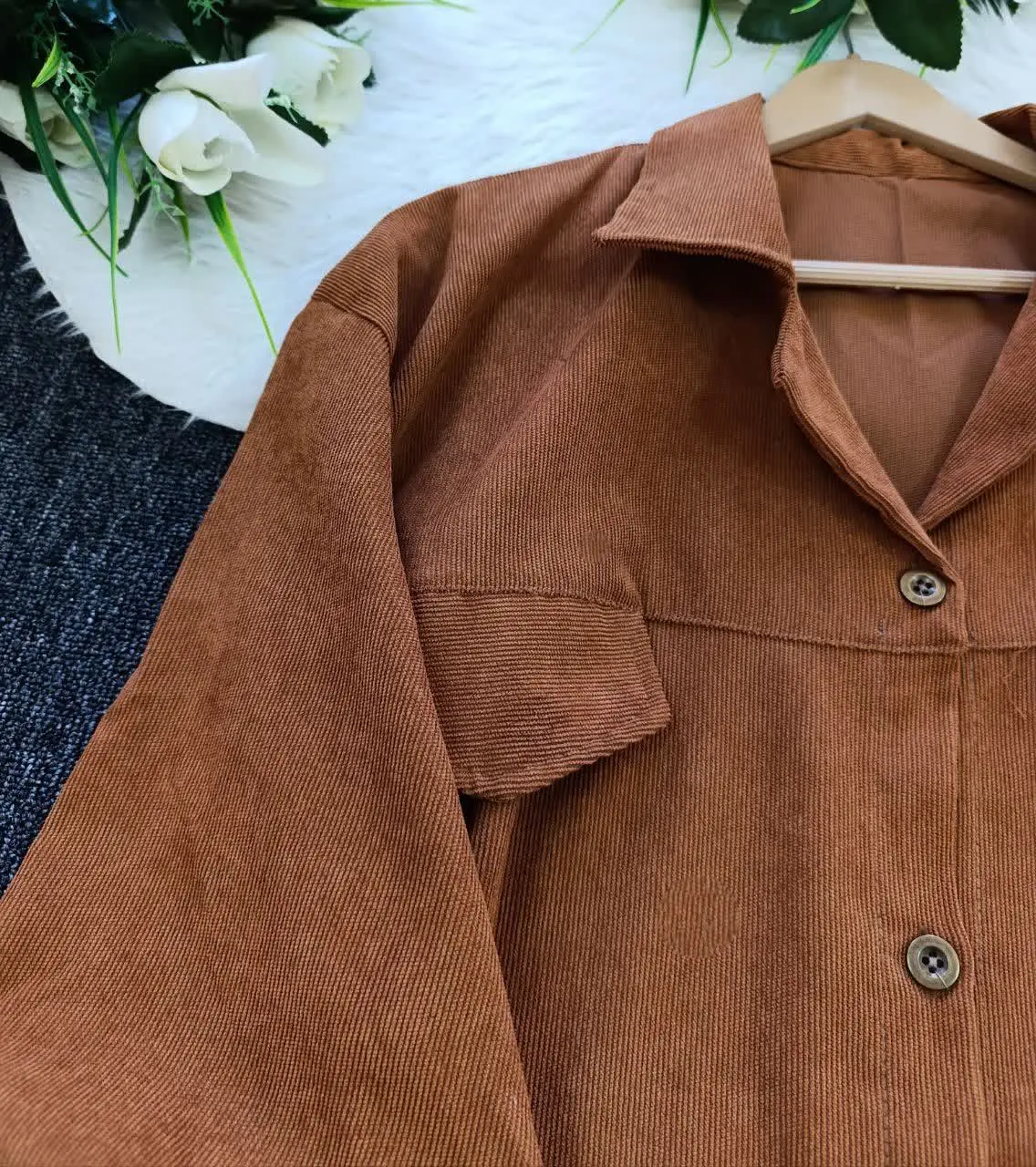 مانتو مخمل کبریتی