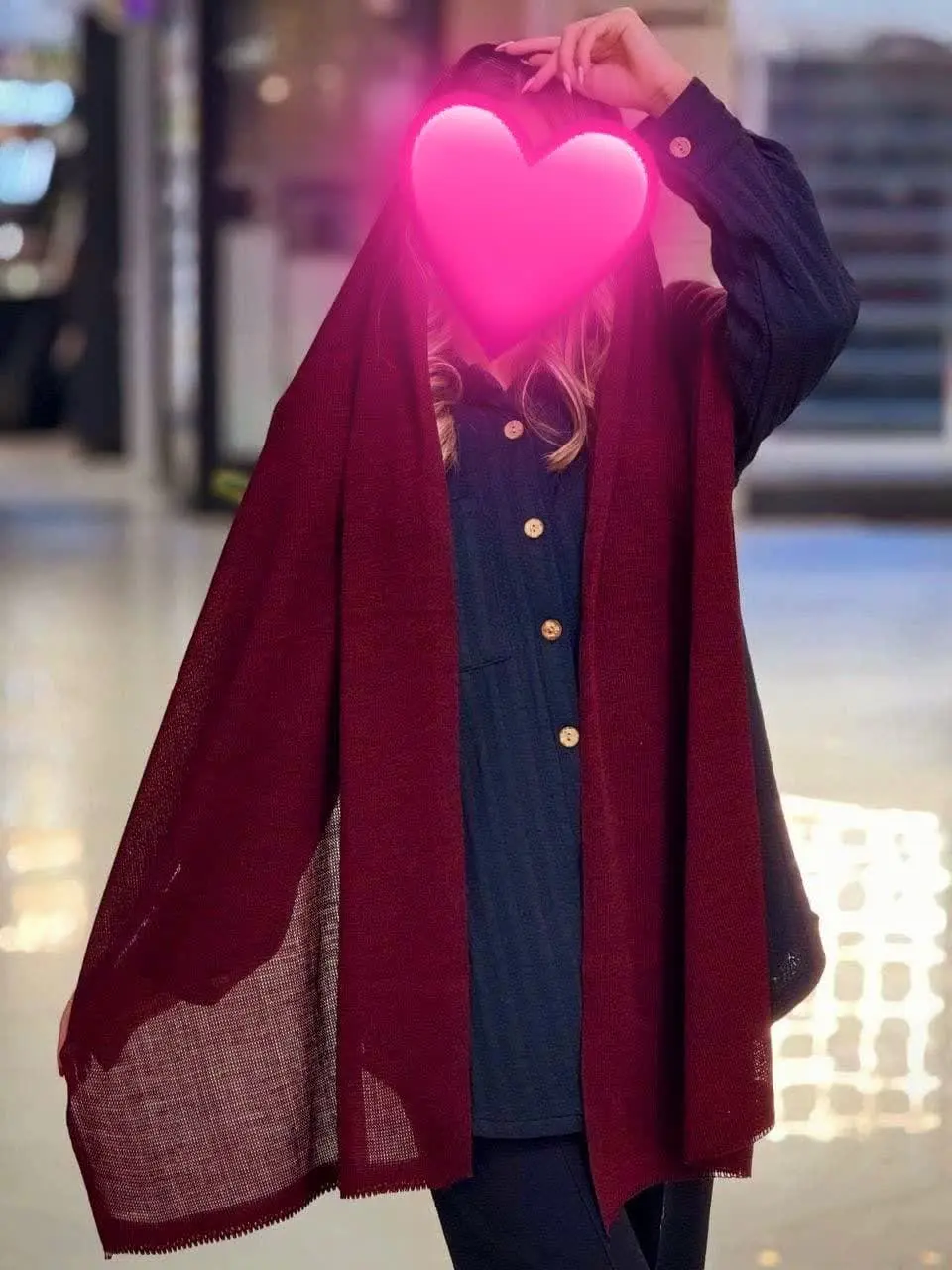 💞نام: شال بافت یلدایی