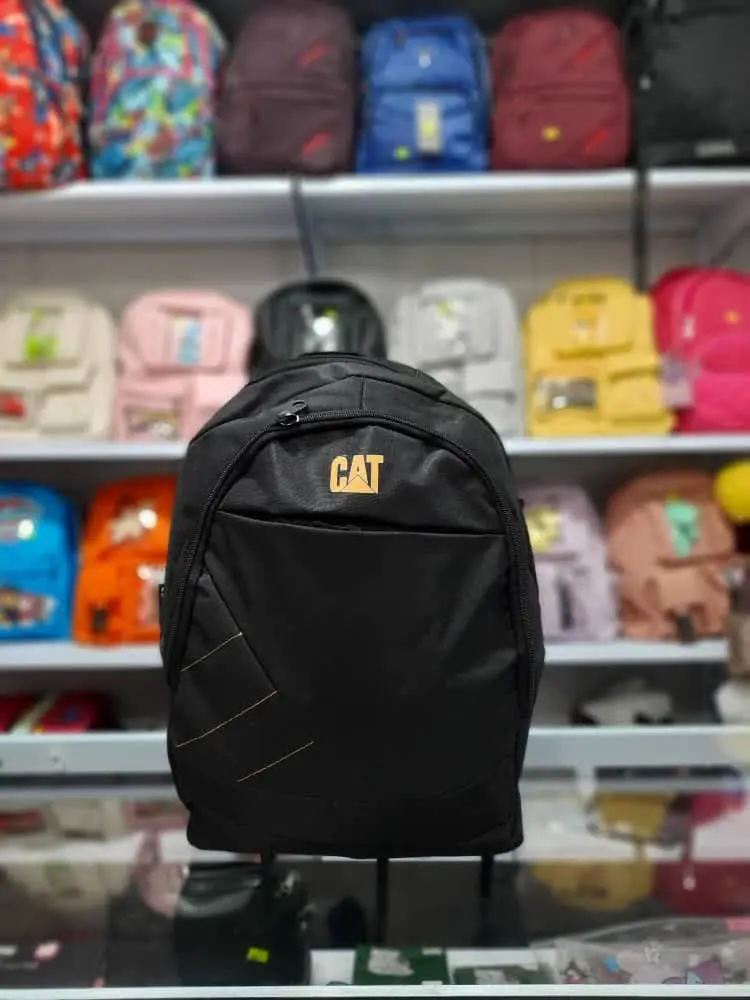 کوله مشکی طرحCAT
