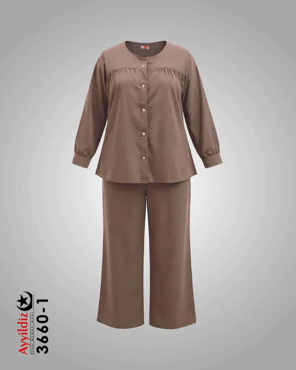 ✅ ست مانتو شلوار بیگ سایز آ...