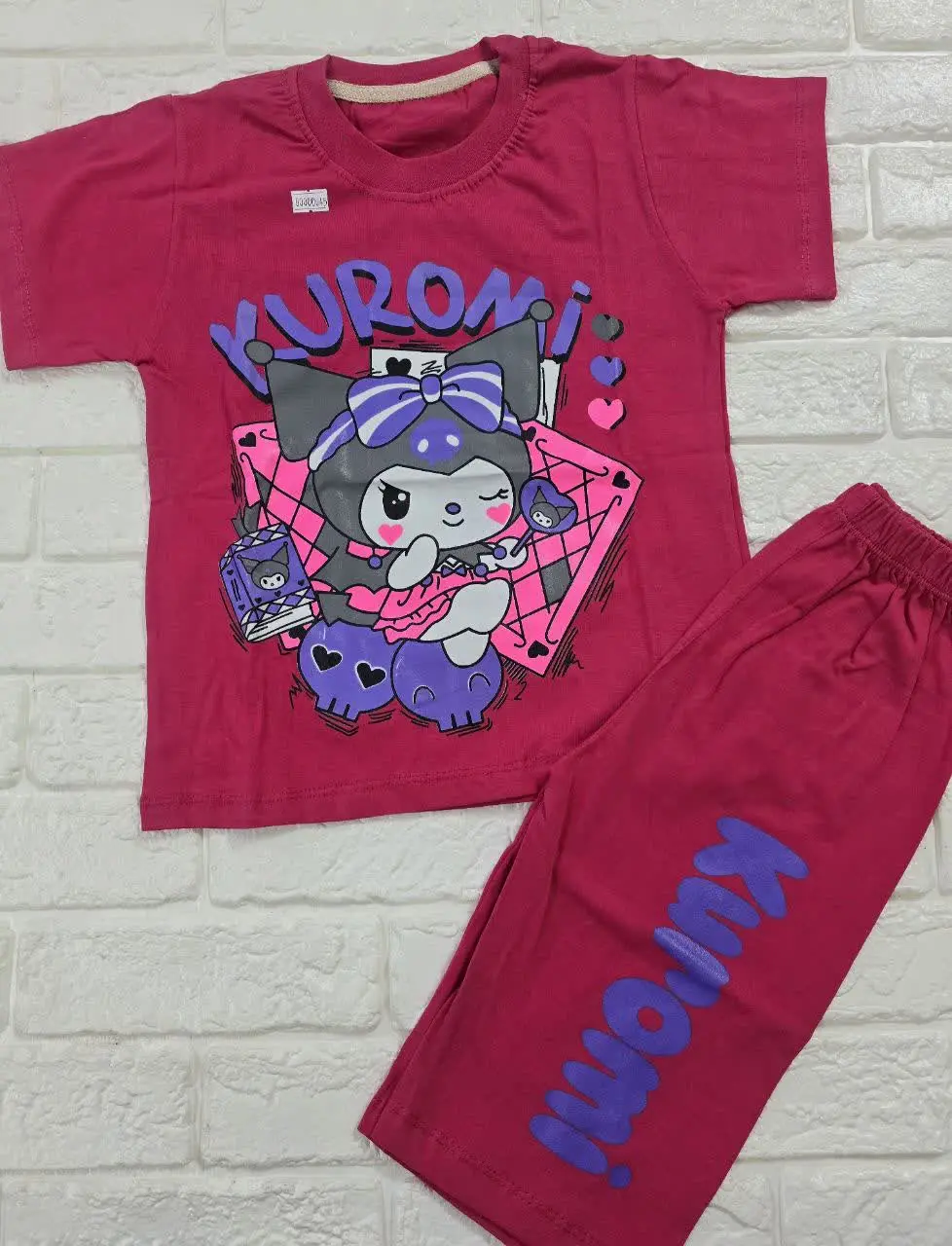 ✨ ست تیشرت شلوارک کرومی