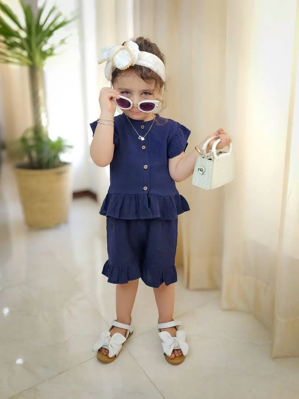 🌸شوتیز شلوارک طرح پریزاد 🌸
