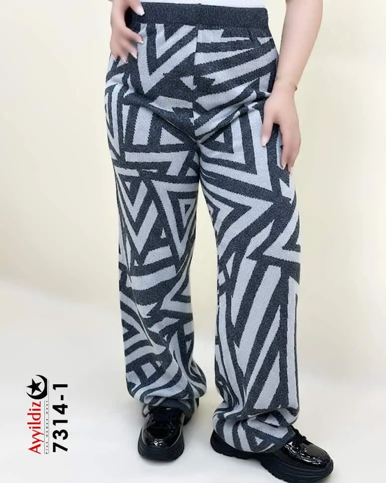 ✅شلوار دمپا بافت سایز بزرگ...