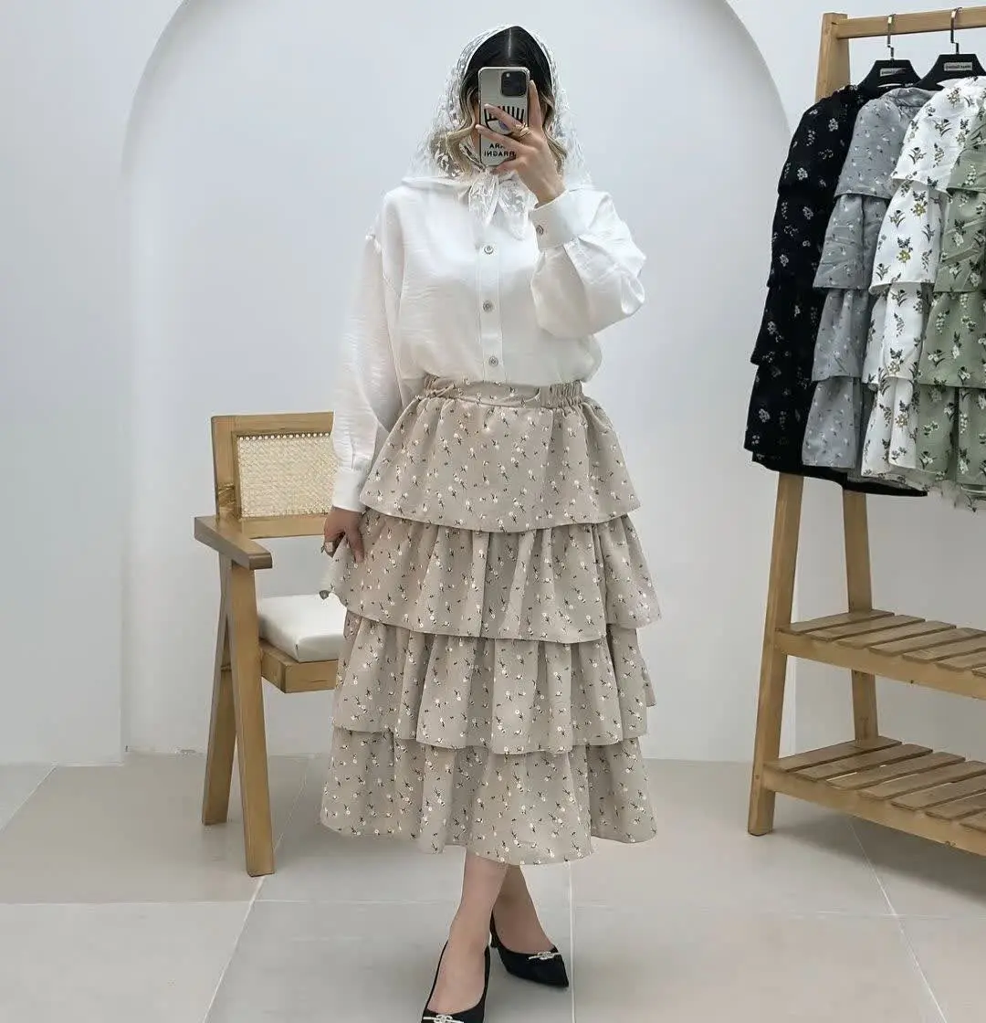 🛍نام: دامن طبقه‌ای 🕊
